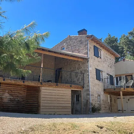 Les Fermes De Manat Romantique Avec Piscine Balneo Et Sauna 度假居